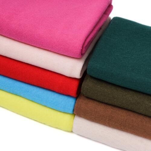 Super Thin Cotton Polyester Fabric Knit Jersey Fabric Breathable & See Through For T-Shirt And Lining A0222