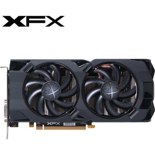 Original XFX RX 470 4GB Graphics Cards AMD Radeon RX470 4GB Screen Video Cards GPU PUBG Computer Video Game Map Not Mining