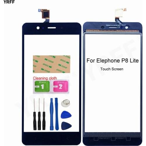 Outer Glass Touch Sensor Panel For Elephone P8 Lite Touch Screen Digitizer Touch Screen Assembly Lens