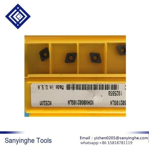 XDHX060210SLN KC510M KENNAMETAL cnc carbide turning inserts cnc blade cutting tool (10pcs/lots)
