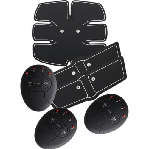 EMS Abdominal Muscle Trainer Slimming Body Massage Pads Slim Patch Gym Abdomen Tummy Tuck Training Sports Exerciser Loss Weight