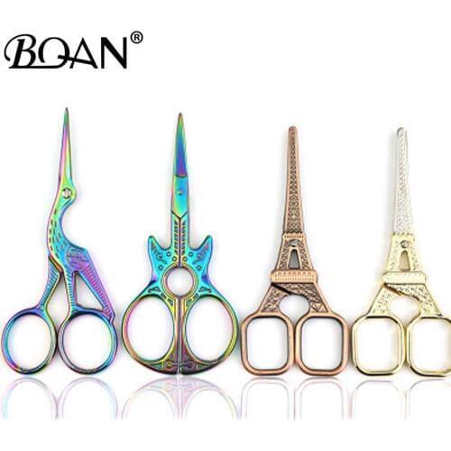 BQAN 1PCS Nail Scissors Stainless Steel Toe Cuticle Clippers Bird Manicure Cutter Remover Makeup Nail Art Tool