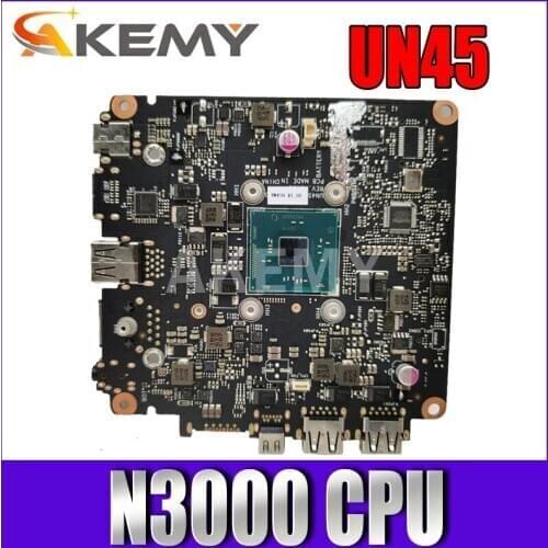 Akemy 90MS00L0-R01000 motherboard For Asus VivoMini UN45 Mini Vivo PC computer Mianboard W/ N3000/UMA