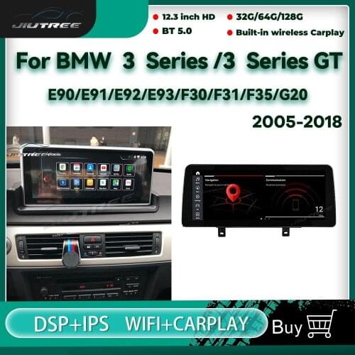 Android 10 Car dvd Radio Audio Player for BMW 3 Series/3 Series GT E90/E91/E92/E93 2005-2018 Car Multimedia GPS Navigation