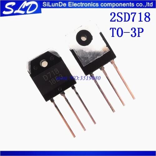 Free Shipping 20PCS/LOT 2SD718 D718 SD718 8A 120V 80W TO-247 new original In Stock
