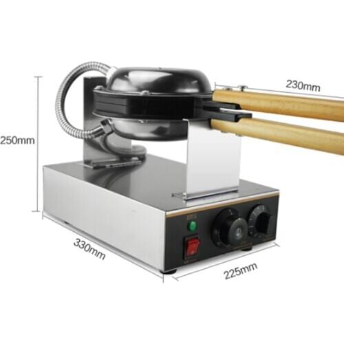 Fast shipping 110V 220V FY-6 Electric Waffle Pan Muffin Machine Eggette Wafer Waffle Egg Makers Kitchen Machine Applicance