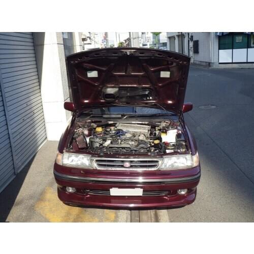 For 1989-1993 Subaru Legacy BF5 Touring Front Hood Bonnet Modify Gas Struts Carbon Fiber Spring Damper Lift Support Absorber