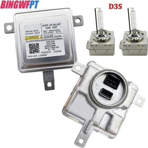 For AUDI A5 2008-2014 LED XENON HEADLIGHT BALLAST MODULE 8K0941597E W003T22071 with HID Lamp D3S D4S D4R