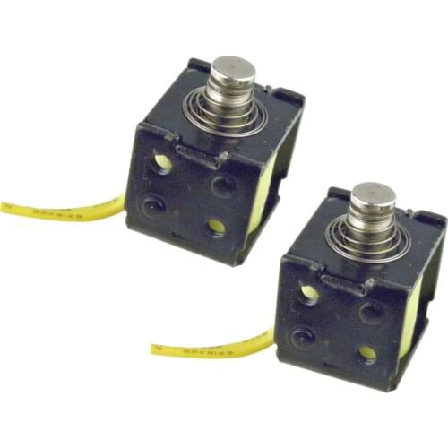 Micro Solenoid Electromagnet Push Pull Through Type Stroke 3.5mm DC 12V-24V Electric Magnet For Household Appliances Magnet