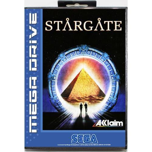Stargate 16 bit SEGA MD Game Card With Retail Box For Sega Mega Drive For Genesis