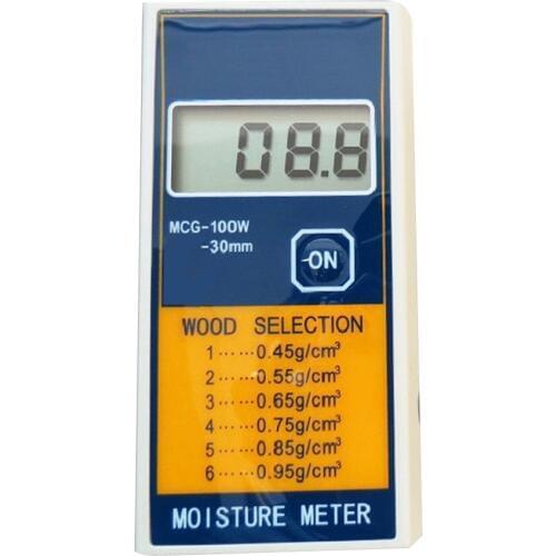 KT-50 wood moisture meter digital timber moisture meter tree humity meter tester 2%~90% Resolution: 1