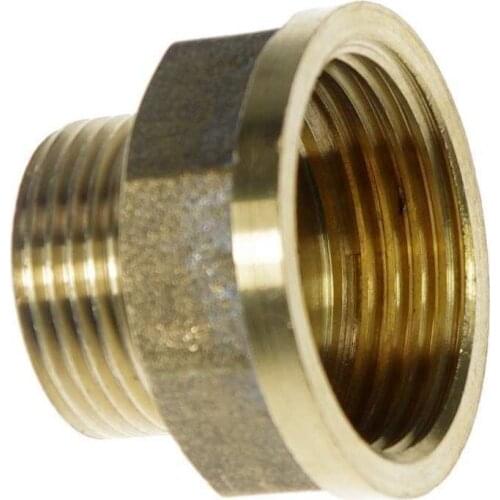 3/4" Female -1/2" Male BSPP Brass Adapter Reducer Fitting Connectors Plumbing