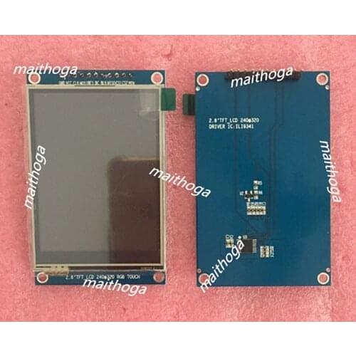 Maithoga 2.8 inch 11P/8P/18P SPI HD TFT LCD Screen with Adapter Board (Touch/No Touch) ILI9341 ST7789 Drive IC 240(RGB)*320