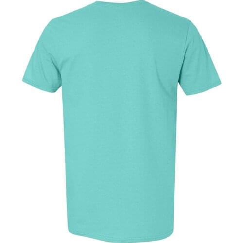 Summer 2020 new Mens Short Sleeve V-Neck Pima Cotton Jersey T-Shirt Solid O-Neck