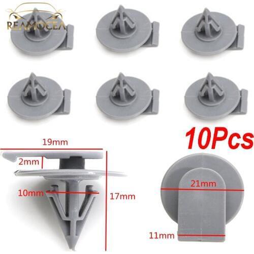 Reamocea 10Pcs 07137073915 Trim Panel Fender Flare Clips Retainer Fastener Fit For BMW Mini Cooper S 2002-2009 2010 2011 2012