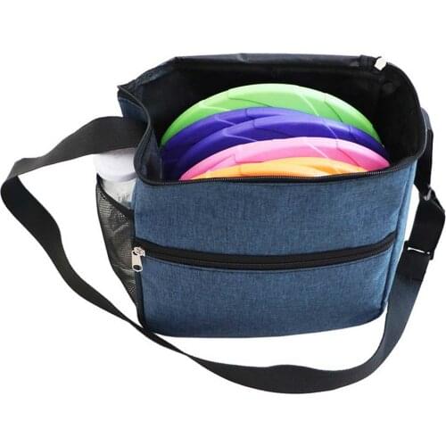 Golf Flying Disc Backpack Durable Disc Storage Bag Pet Trainning Outdoor Canvas Pet Toys Pet Training Dog Supplies