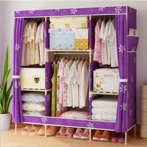 Factory Price Solid Wood Wardrobe length 150 cm