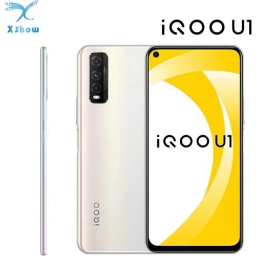 Vivo IQOO U1 4G Mobile Phone Snapdragon 720G 48MP Triple Rear Camera OTG 4500mAh Cellphone 18W 6.53'' Pore Screen Smartphone