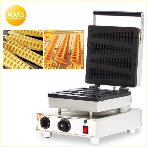 MARS Electric 110v/220v Lolly Waffle Maker Commercial Home Use 4pcs Waffle On Stick Waffles Iron Plates Baker