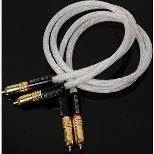 TARA Labs RSC Vector 2 Hifi 2RCA to RCA Cable High Quality DVD Amplifier Multinedia Interconnection Rca Audio Cable