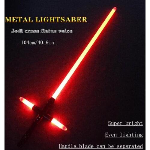 Ydd The Force Force Awakening Laser Sword Toy Jedi Cross Flatus Voice Lightsaber Dueling Weapon Gifts For Friends