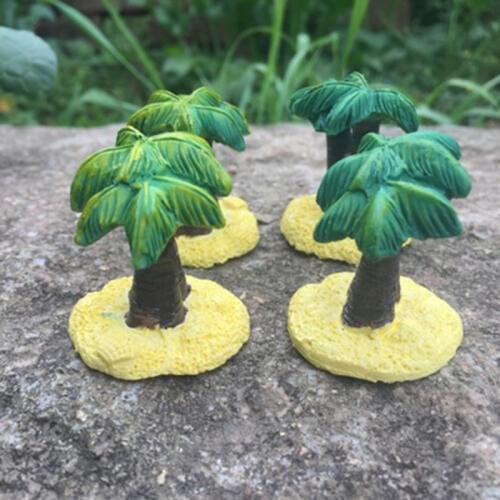 ZOCDOU 1 Piece Coco Nucifera Coconut Tree Palm Indonesia Malaysia India Model Statue Figurine Crafts Figure Ornament Miniatures