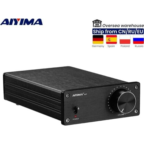 AIYIMA 2.0 Digital HiFi Power Amplifier Audio 300Wx2 TPA3255 Home Theater Class D Stereo Sound Speaker Amplifier Mini Amp