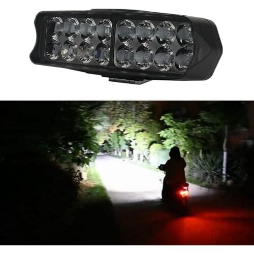 Dc 9-85v Motorcycle Headlight Spotlight Bulb Car Truck work light LED spot Light Fog Driving Lamp For ATV UTV Scooter Lighting