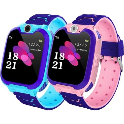 Childrens Smart Watch SOS Phone Watch Smartwatch Call For Kids With Sim Card Photo Waterproof IP67 Kids Gift For IOS Android