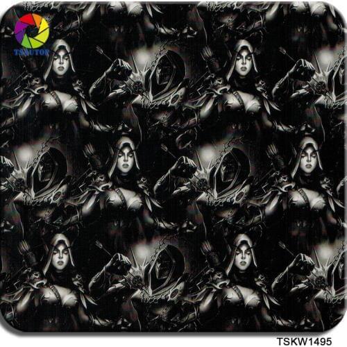 TSAUTOP Size 0.5m x 20m hidrografik film water transfer for aqua printing WDF1495