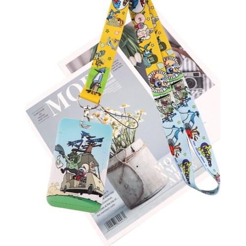 JY360 Cartoon Animals Lanyard Neck Strap for Key ID Card Cell Phone Straps Badge Holder Fashion Accessories