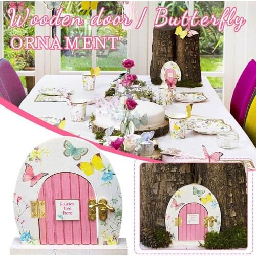 Miniature Fairy Door Garden Gift Woodland Fairies Party Theme Decorations