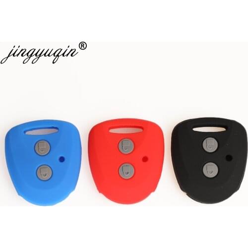 Jingyuqin 30ocs Silicone Key Cover Case Set for TOYOTA Grand WIGO Avanza Daihatsu Xenia Perodua Remote Fob Rubber Holder Protect