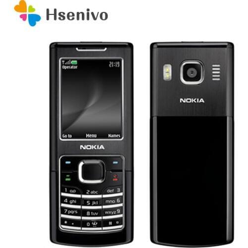 Refurbished Original Nokia 6500 Classic 6500C Unlocked Mobile Phone 3G Quad- Band (Support Russian Keyboard )