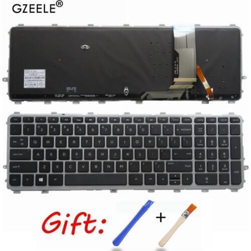 New for HP ENVY 15-J 17-J 720244-001 711505-001 736685-001 6037B0093301 V140626AS2 laptop US keyboard backlit