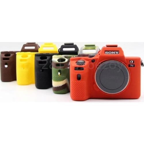 New Soft Silicone Camera case for Sony A7 II A7II A7R Mark 2 Rubber Protective Body Cover Case Skin a72 a7s2 a7r2 m2