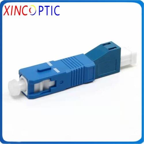 SCUPC M to LC F UPC Fiber Optic Adapter Connector,SCUPC (Male) to LC UPC(Female) SM Simplex Fiber Optical Hybrid Adaptor