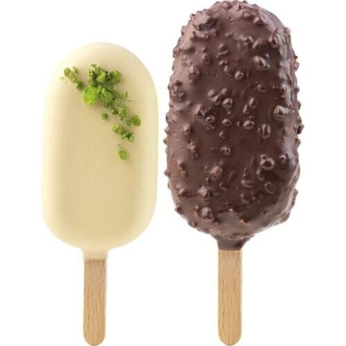 100Pcs/Set Popsicle Sticks Natural Wooden Pop Popsicle Sticks 11.4CM Length Wood Craft Ice Cream Sticks Popsicl Accesories