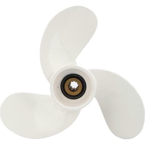 Aluminum Alloy Outboard Propeller 7 1 / 4X6-Bs for Yamaha 2.5-5Hp Engine