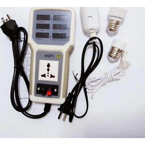EU/AU/UK/US Plug HP-9800 Handheld Power Monitor Energy Meter Analyzer HP9800 20A LED Saving Lamps Tester Socket Power Meter