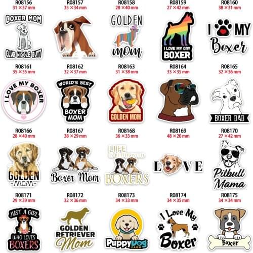 Resin Charms Pet Dog Cartoon Flatback for DIY Kids Decoration Crafts Accessories R0815 R0816 R0817