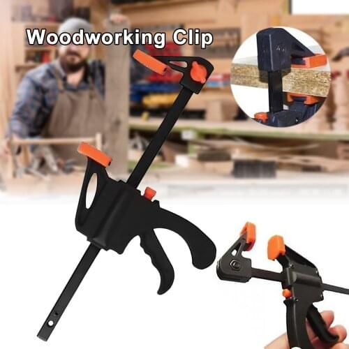 Heavy Duty F Clamp Clip Wood Working Quick Grip F Style Bar Woodworking Clamps