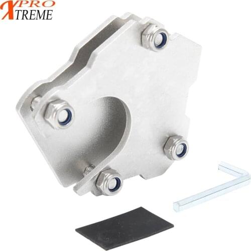 Universal Side Stand Extension Plate For KTM BMW Yamaha Honda R GS LC Adventure R Motorcycles Foot Kickstand Enlarger 2020 2021