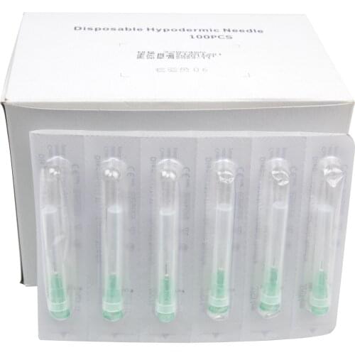 32G Needle Highly Quality Piercing Transparent Syringe mesotherapy injection needle 32G *4mm 100pcs