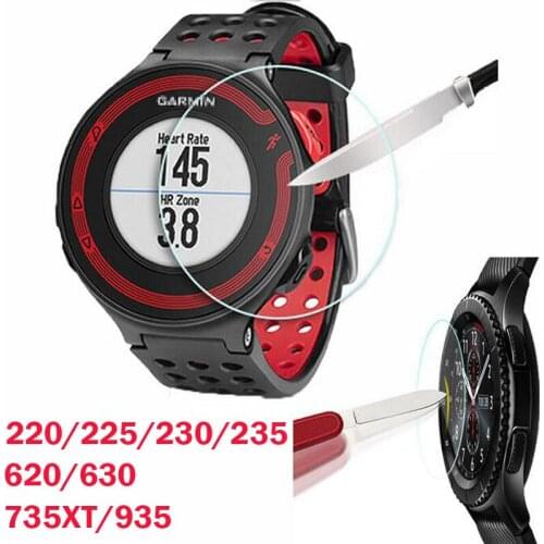 Tempered Glass Protective Film Clear Guard For Garmin Forerunner 220 225 230 235 620 630 735XT 935 Watch Screen Protector Cover