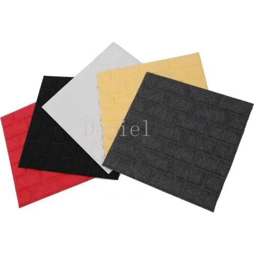 3d Brick Wall Sticker Wallpaper Decorative Foam Waterproof Wall Cloth Wallpaper for Kids Living Room Diy Background