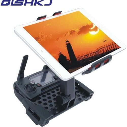 DJI Mavic Pro /Spark Remote Controller Monitor Extended Holder Mount Bracket for 4"~ 12" Phone/Tablet,360 Degree Rotating
