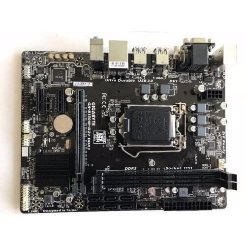 For Gigabyte GA-B150M-D2V DDR3 Original Used Motherboard B150M-D2V B150 Socket LGA 1151 DDR3 USB3.0 SATA3 PCI-E3.0