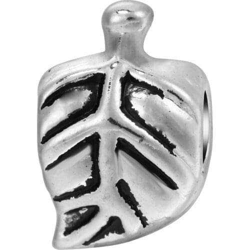 For Womens Bracelet Beads Charm Bead Trendy Leaf Shaped Dropshipping Jewelry Gift