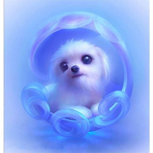 5D DIY Diamond Painting Cartoon Dog Diamond Embroidery Full Cross Stitch Rhinestone Mosaic Home Decor Handmade Gift